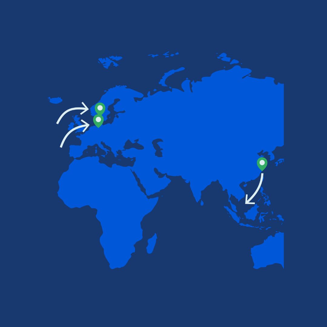 Shipping to Shanghai